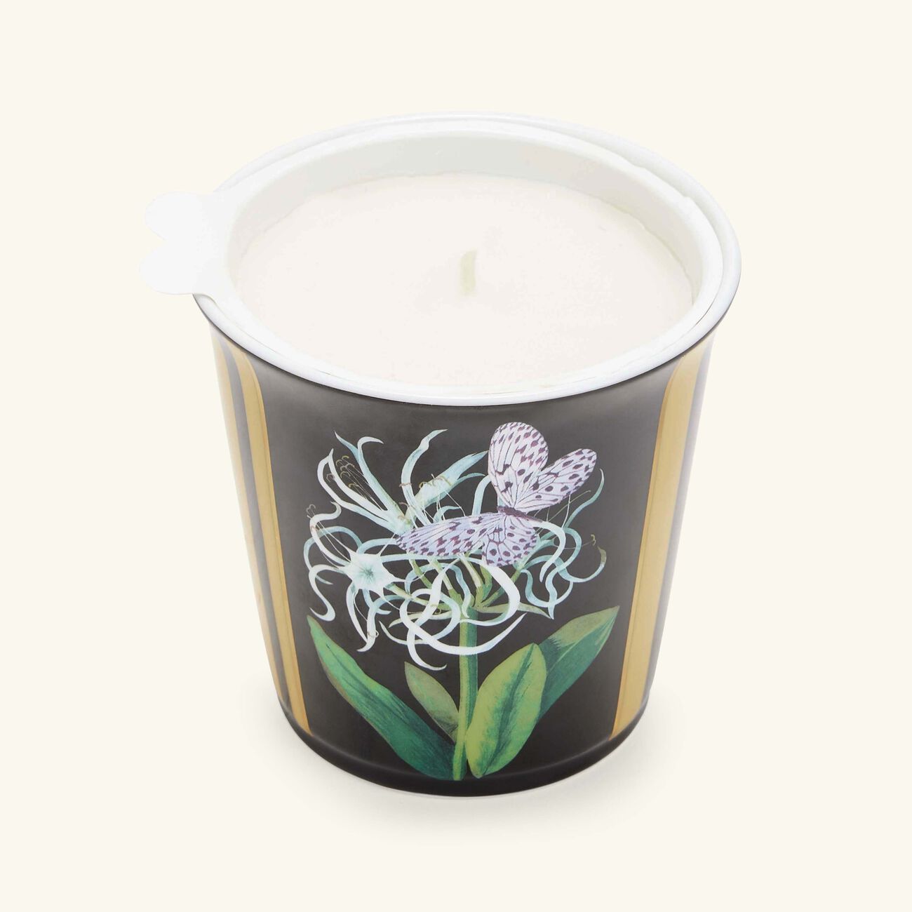 Natura Jonquille de Mer Tumbler with Candle bernardaud natura jonquille de mer tumbler with candle