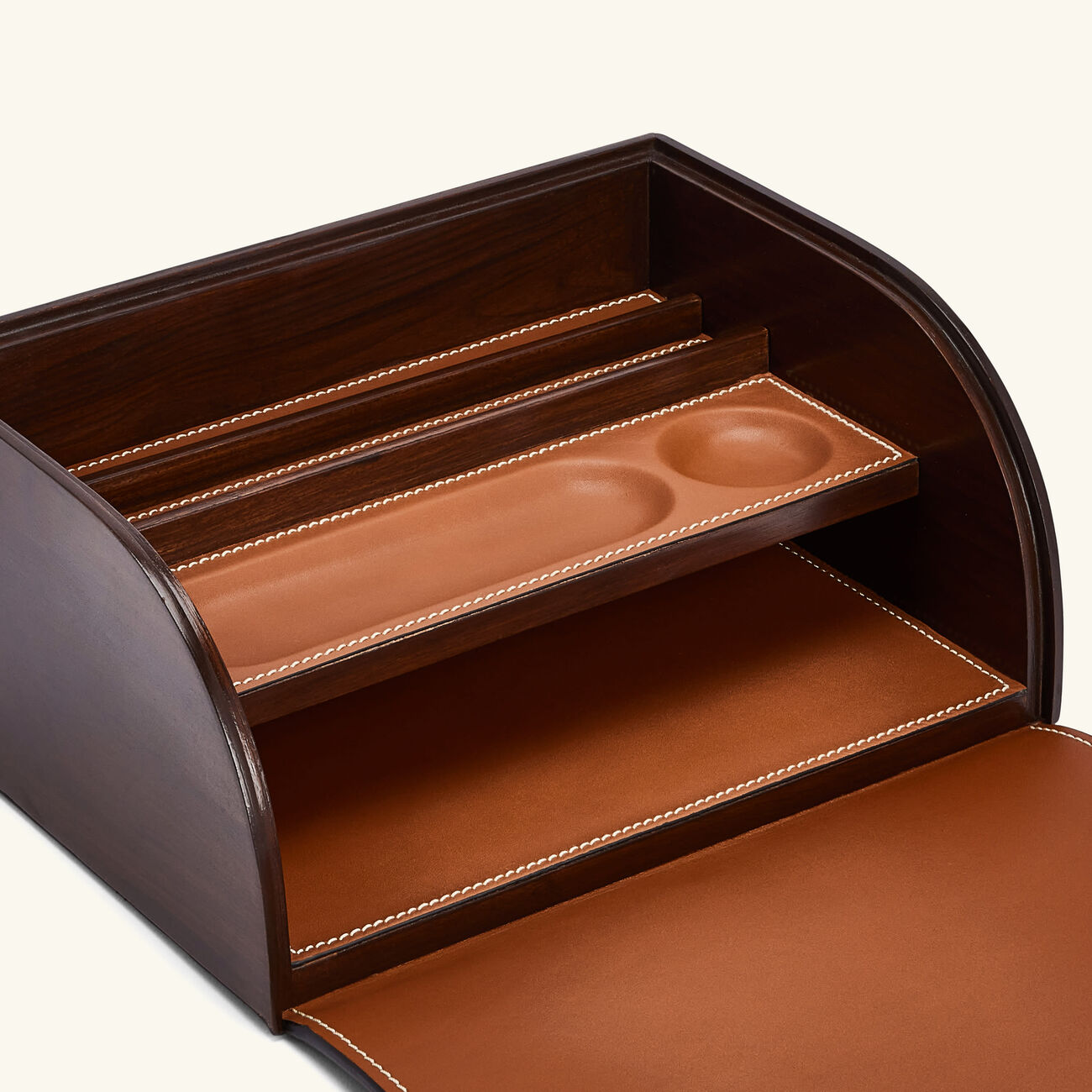 رالف لورين هوم صندوق برينان لمستزلمات الكتابة بنية