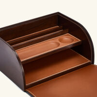 رالف لورين هوم صندوق برينان لمستزلمات الكتابة بنية