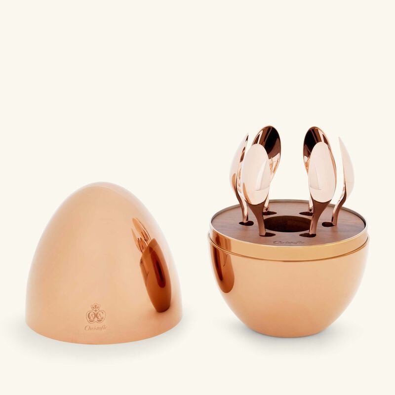 christofle mood coffee spoon pink set of 6