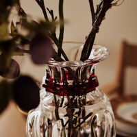 baccarat harcourt vase medium red