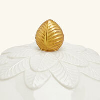 villari peacock tea pot white