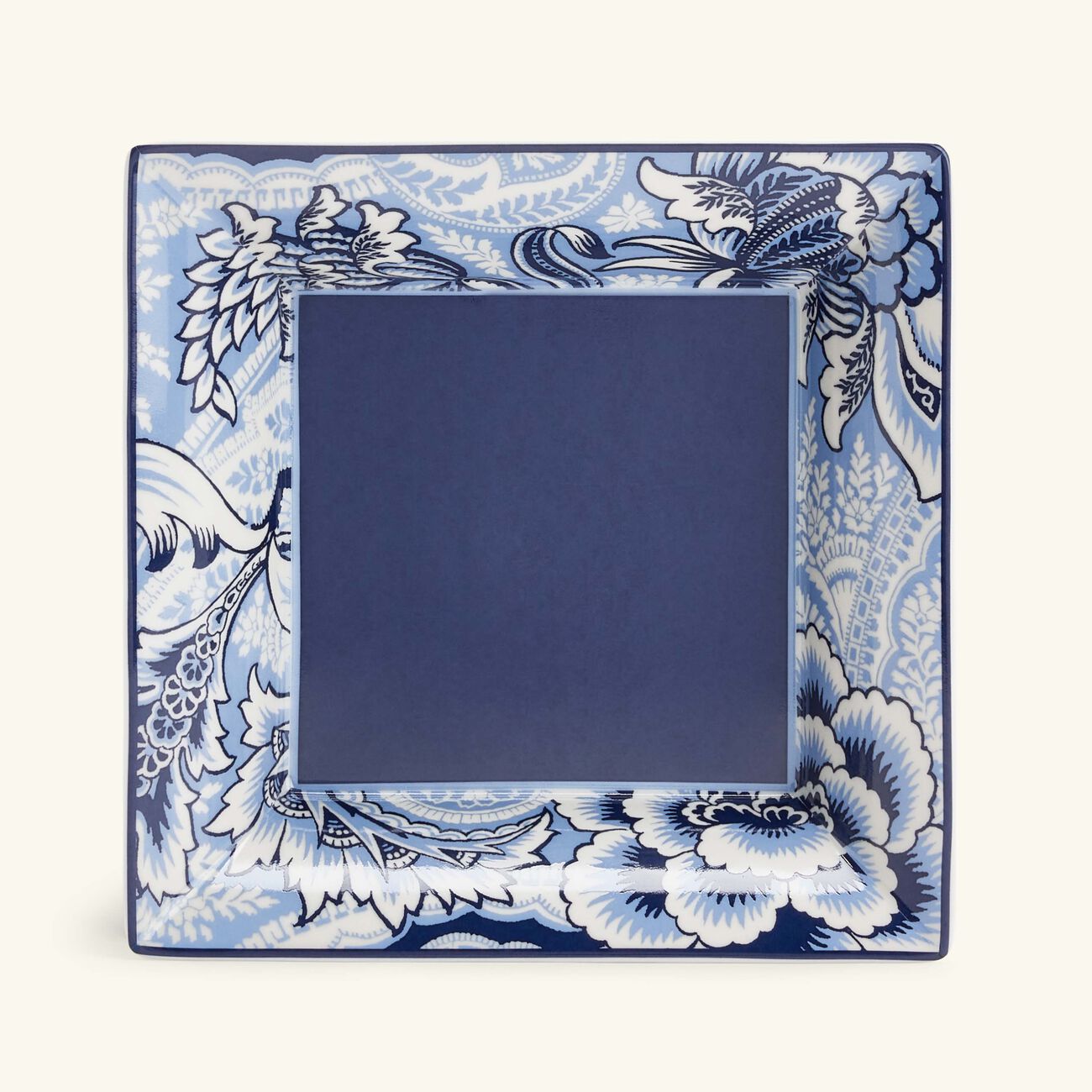 etro bloom trinket tray square small blue