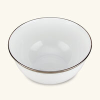 Maille Platine Noodle Bowl White 50cl bernardaud maille platine noodle bowl white 50cl