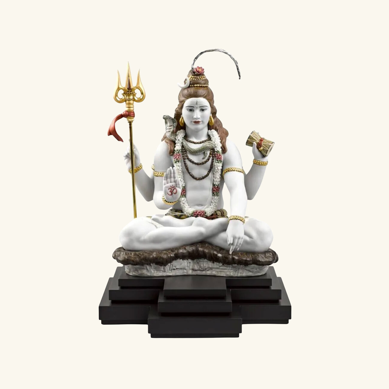 Lord Shiva Sculpture - Limited Edition of 720 Pieces lladro lord shiva sculpture limited edition of 720 pieces