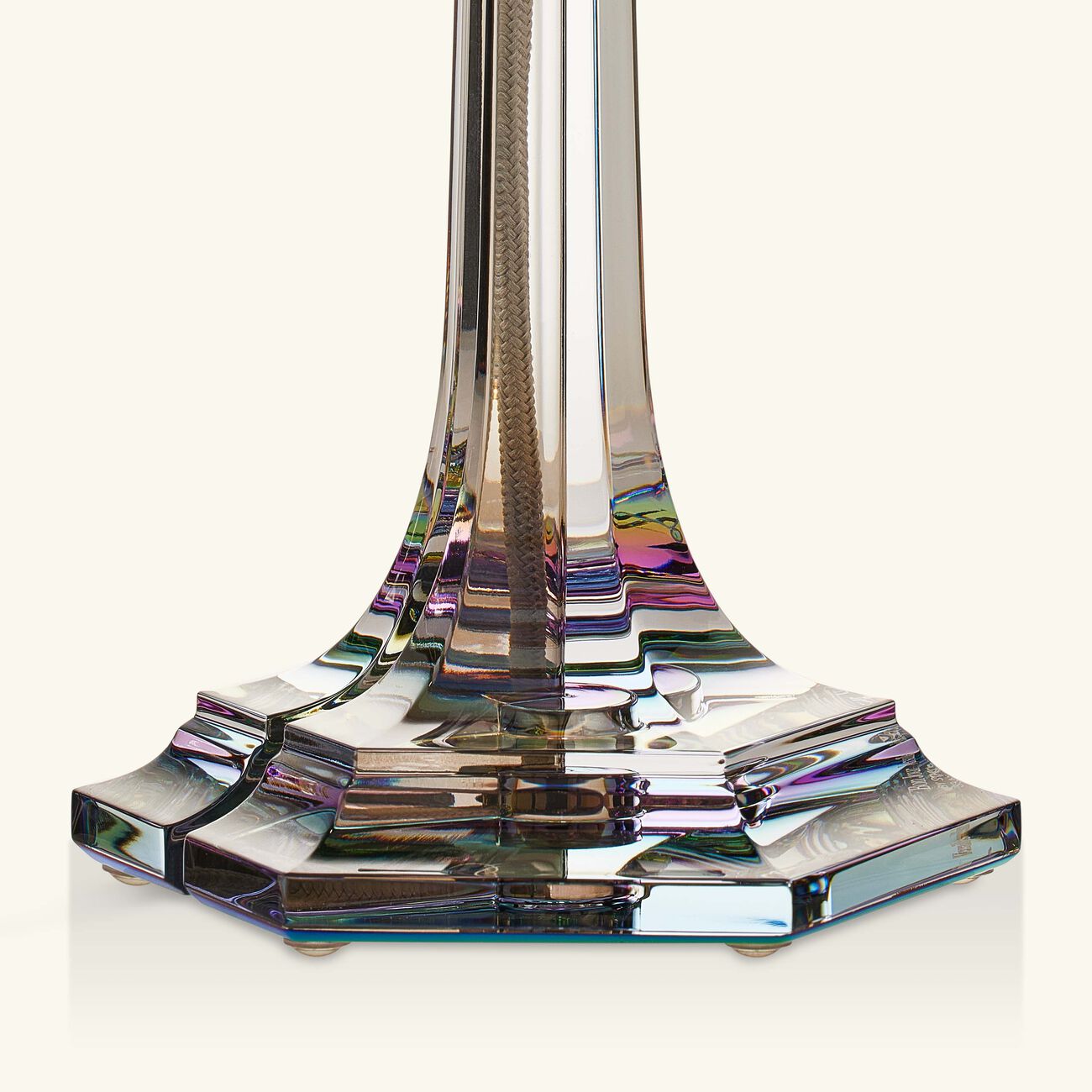 baccarat bon jour versailles lamp small limited edition