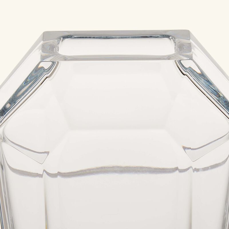 Octogone Bud Vase Small Clear baccarat octogone bud vase small clear
