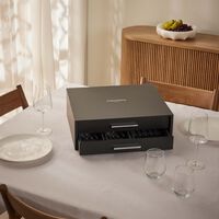 christofle perles 110 pieces stainless steel set