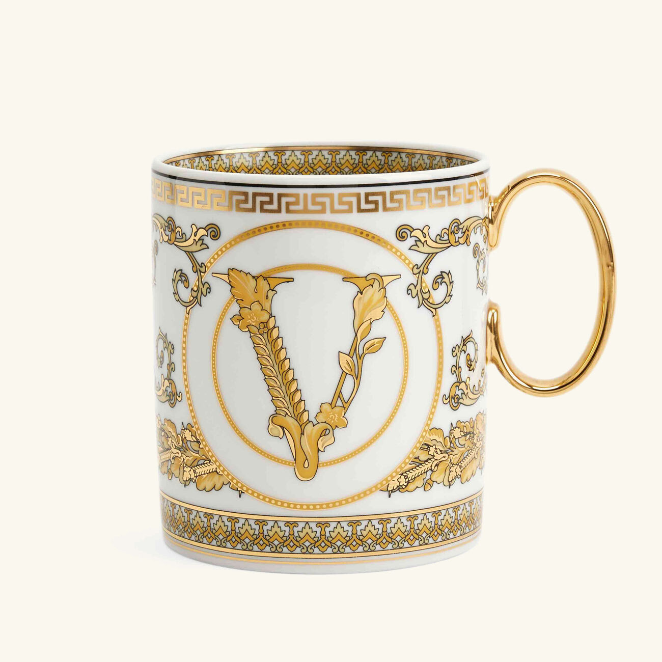 versace virtus gala mug white