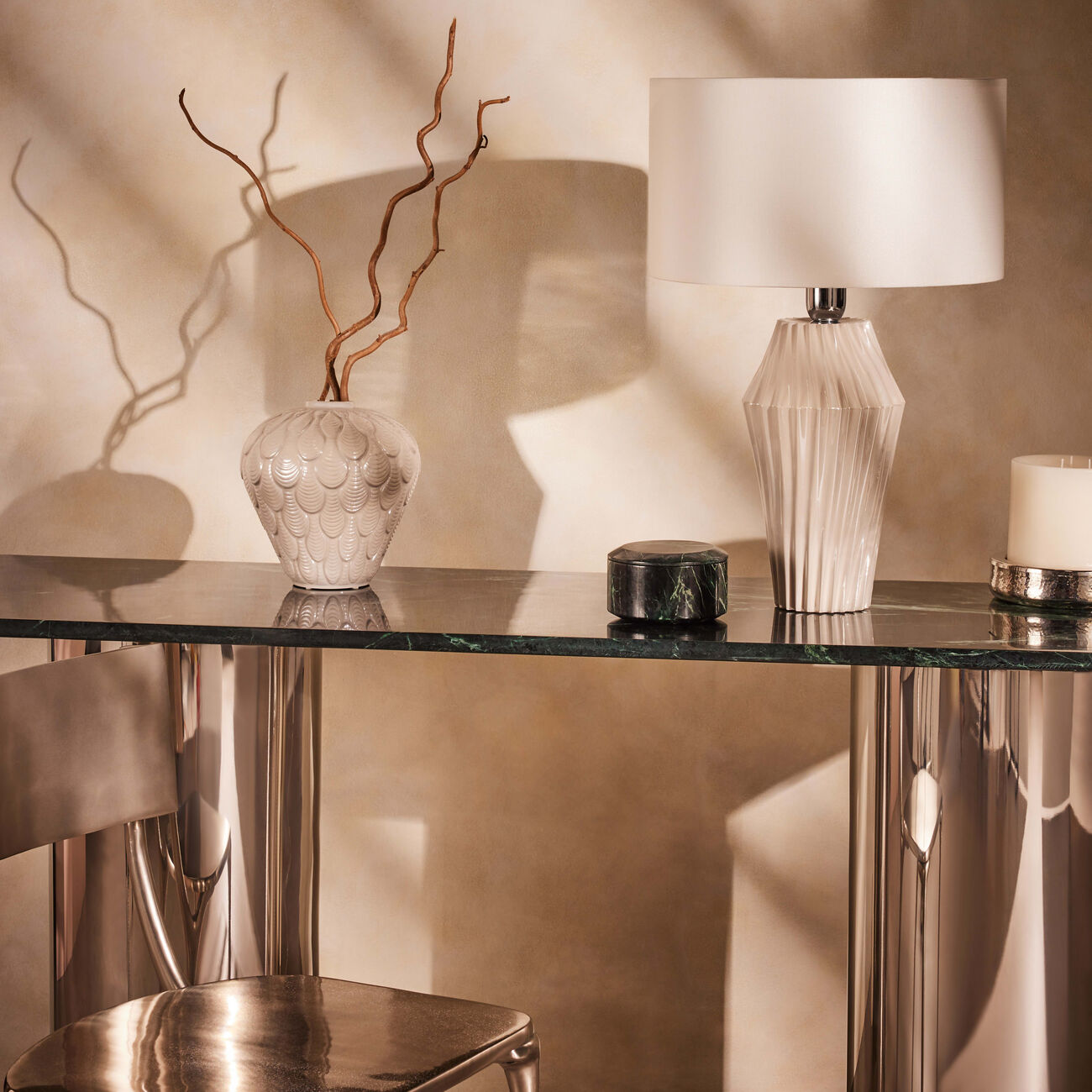 Coquille Vase White villari coquille vase white