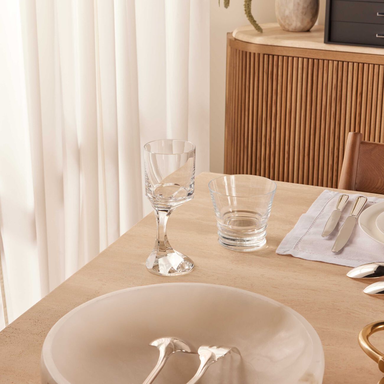 باكارا طقم فيغا مؤلف من كأسين باللون الشفاف