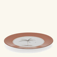 Bamboo Colonies Charger Plate Round Pink 30cm marie daage bamboo colonies charger plate round pink 30cm
