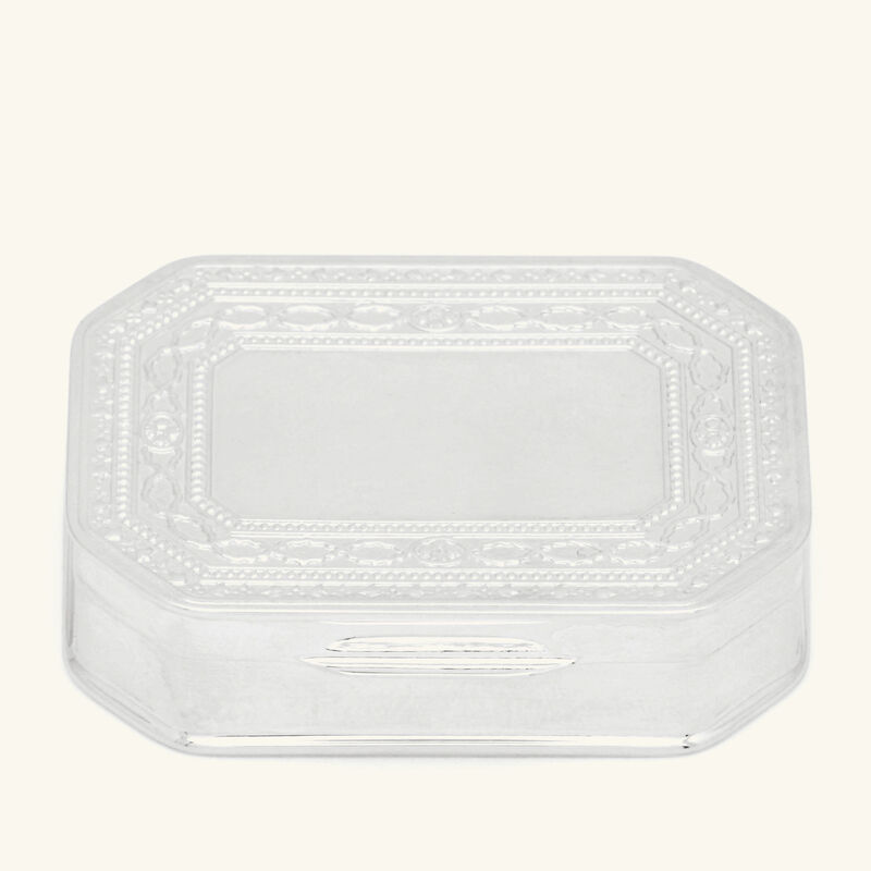 christofle ace of diamonds bonbonni re box silver plated