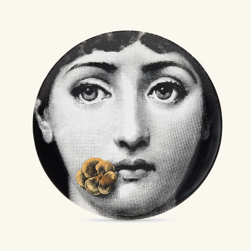 فورناسيتي طبق تزيين الجدار تيما إي فاريازيوني 137 باللون الأصفر