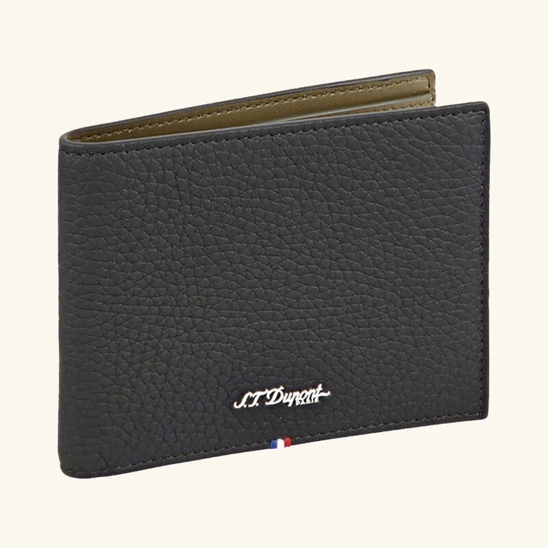 Neo Capsule Wallet Black st dupont neo capsule wallet black