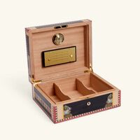 إيلي بلو صندوق حفظ السيجار فلورا دي ألبا باللون الأسود