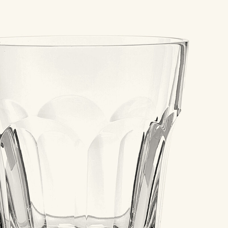 baccarat harcourt drinking glass clear set of 2