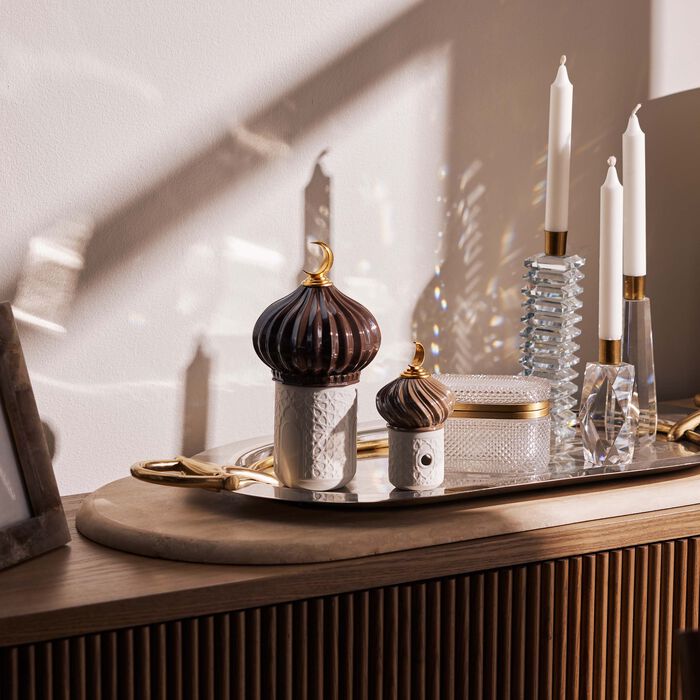 Majestic Nights Candle Brown lladro majestic nights candle brown