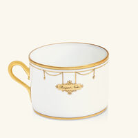 ginori 1735 voli re tea cup gold