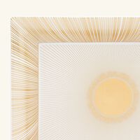 برناردو منفضة سول مستطيلة صغيرة باللون الذهبي