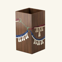 Waste Basket Brown aya the art of living waste basket brown