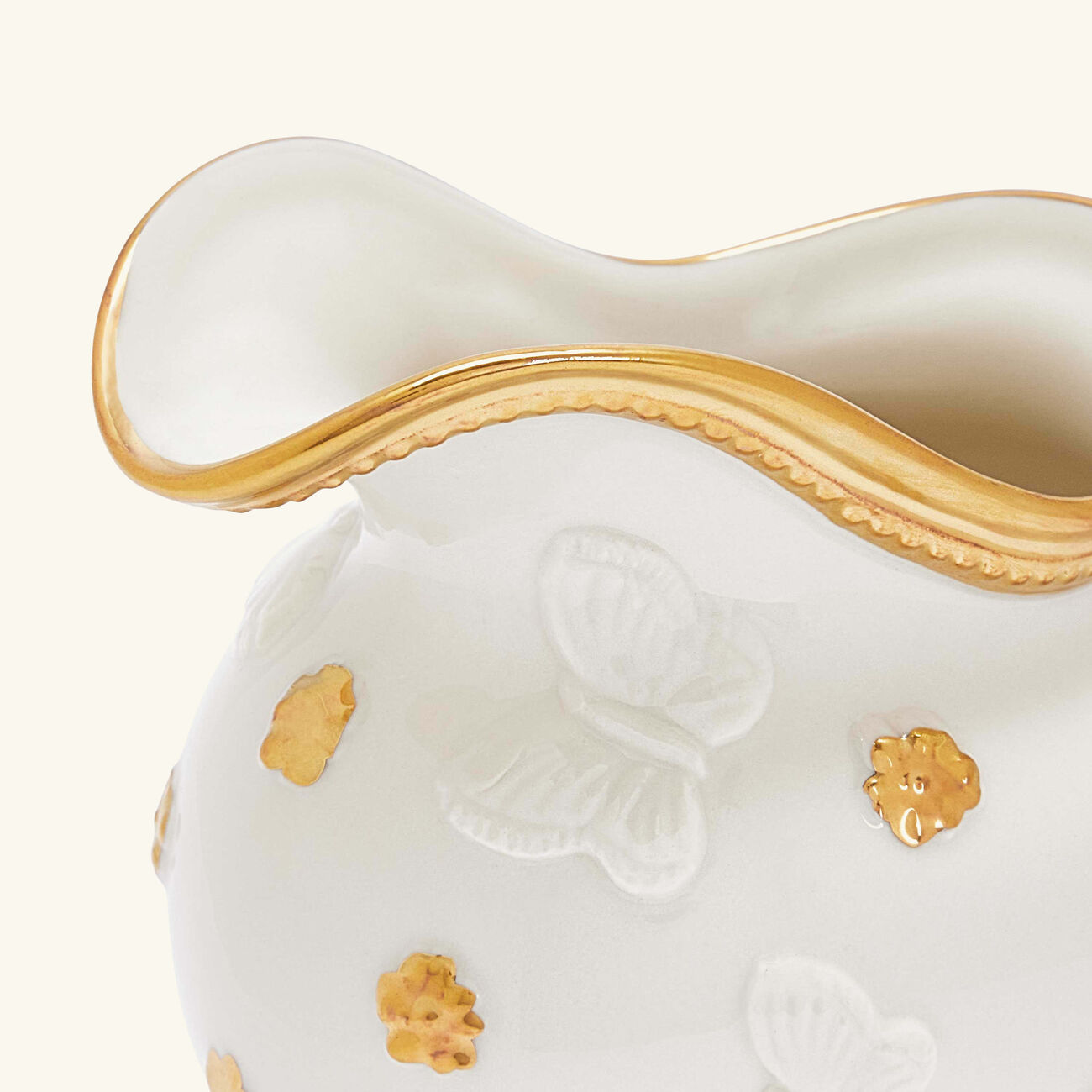 Butterfly Milk Pitcher White villari butterfly milk pitcher white