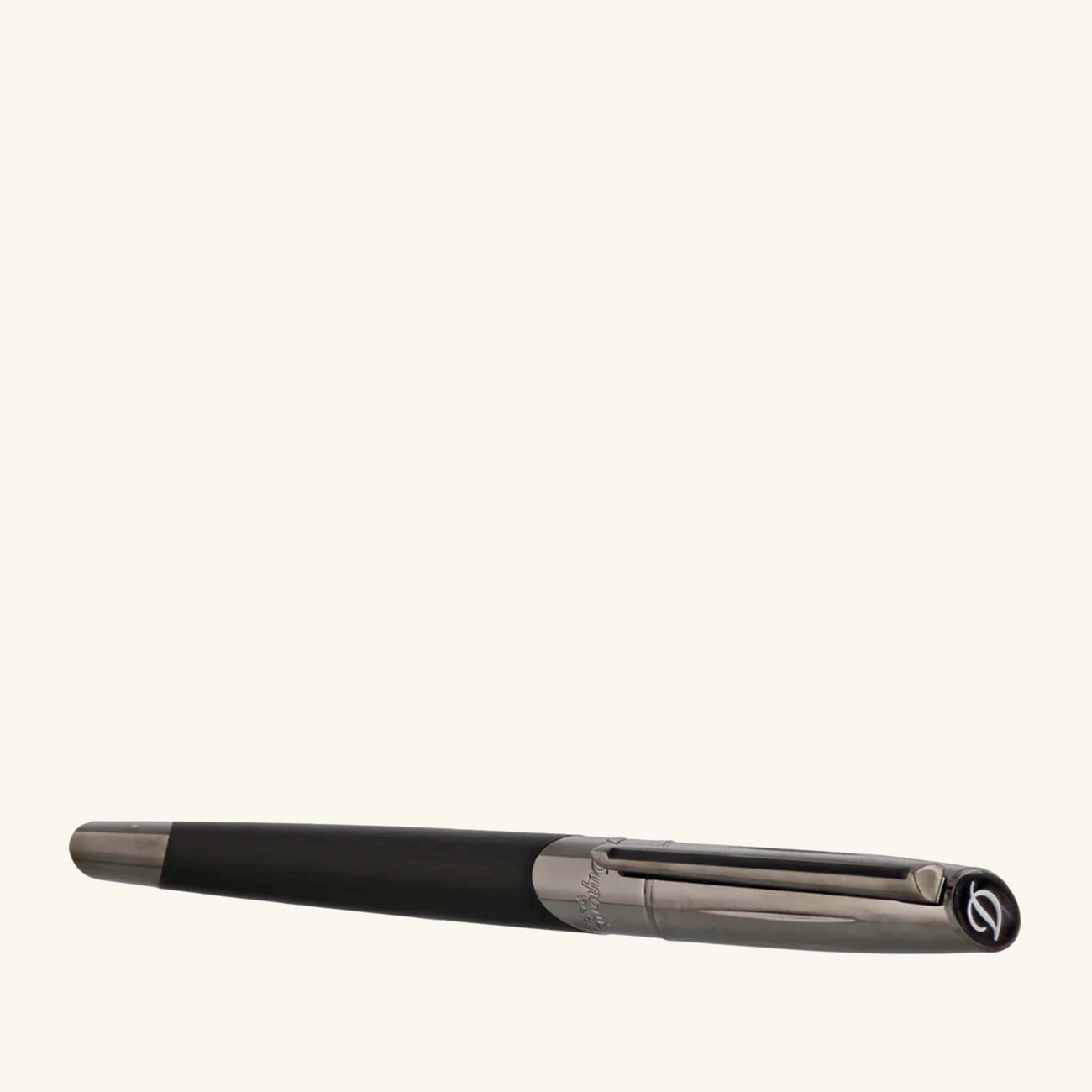 st dupont defi millennium rollerball pen grey