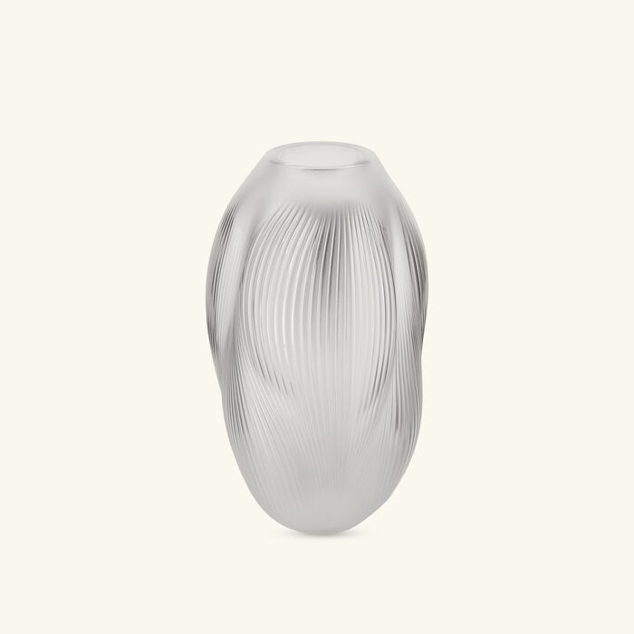 Alize Vase Medium Clear lalique alize vase medium clear