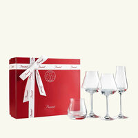 chateau baccarat degustation glass clear set of 4