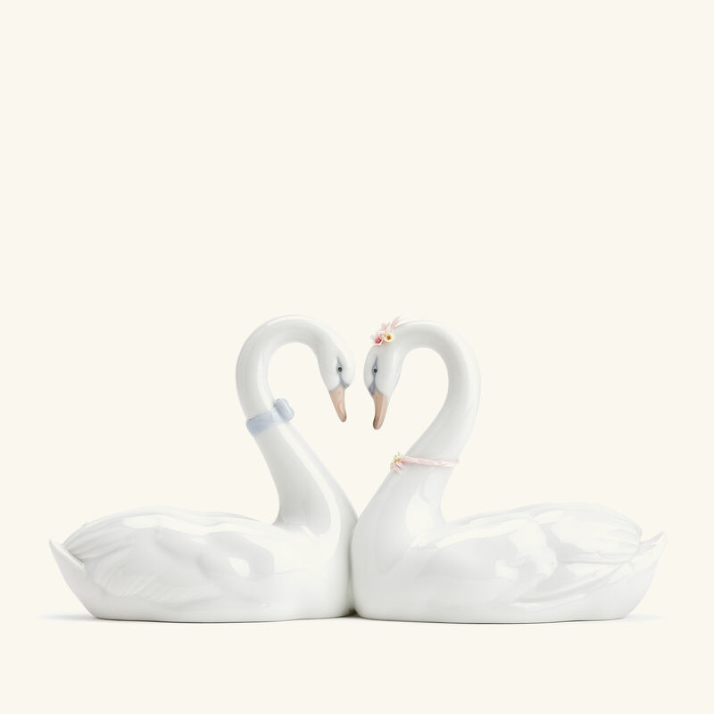Endless Love Swans Sculpture Medium White lladro endless love swans sculpture medium white