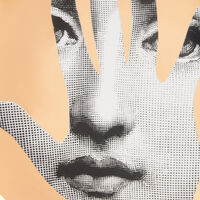 فورناسيتي طبق تزيين الجدار تيما إي فاريازيوني 15 باللون الذهبي