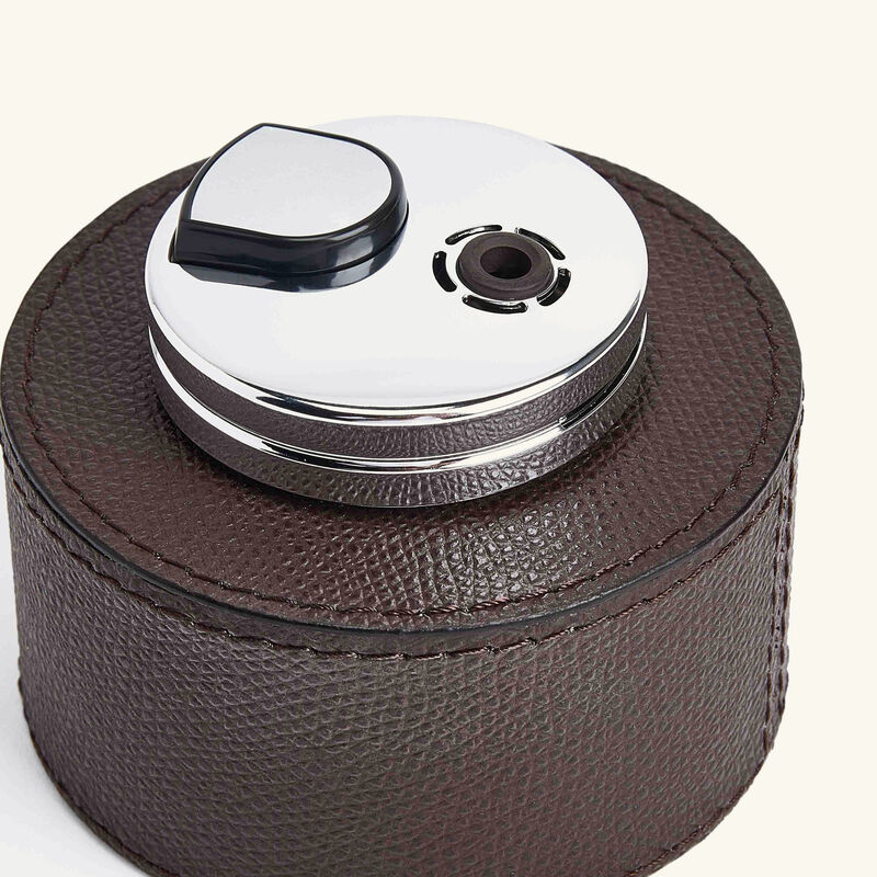 giobagnara montego table lighter case dark brown