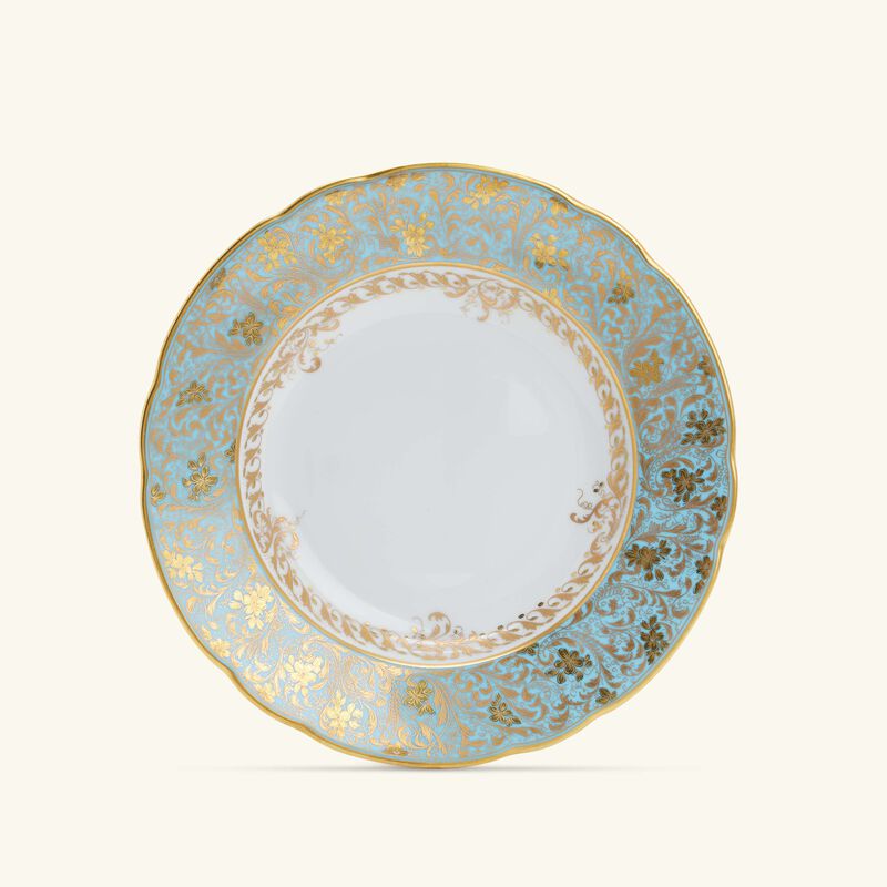 Eden Turquoise Soup Plate Round Blue 22cm bernardaud eden turquoise soup plate round blue 22cm
