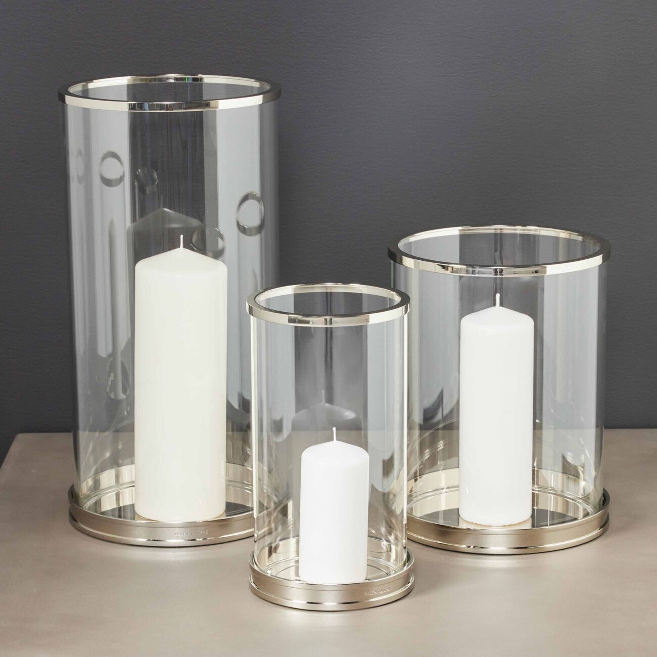 رالف لورين هوم حامل الشموع موديرن هوريكين بحجم صغير