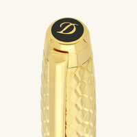 اس تي دوبون قلم حبر سائل  رولربول  لاين دي اتيرنيتي أحمر