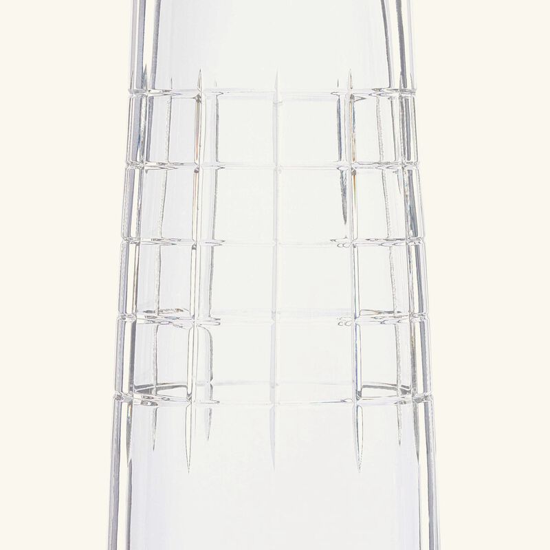 christofle graphik water pitcher clear