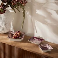 Bloom Trinket Tray Square Medium Pink etro bloom trinket tray square medium pink