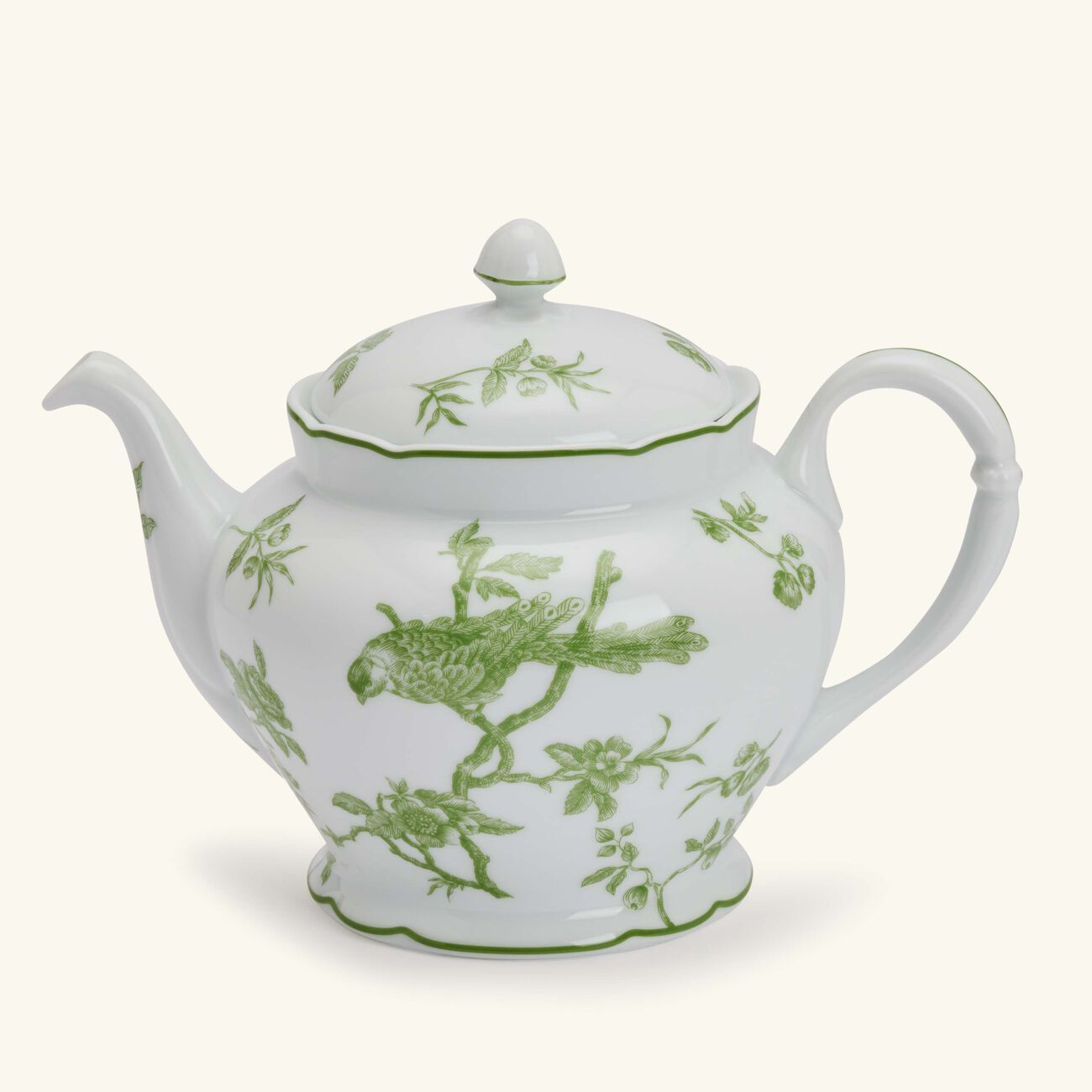 Albertine Tea Pot Green bernardaud albertine tea pot green