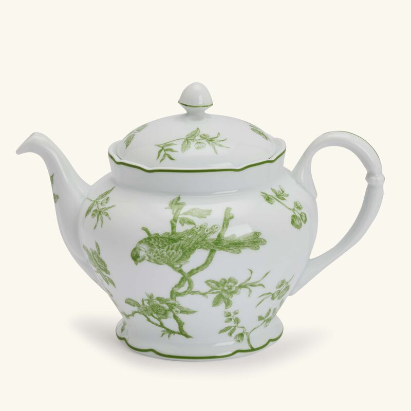 Albertine Tea Pot Green bernardaud albertine tea pot green