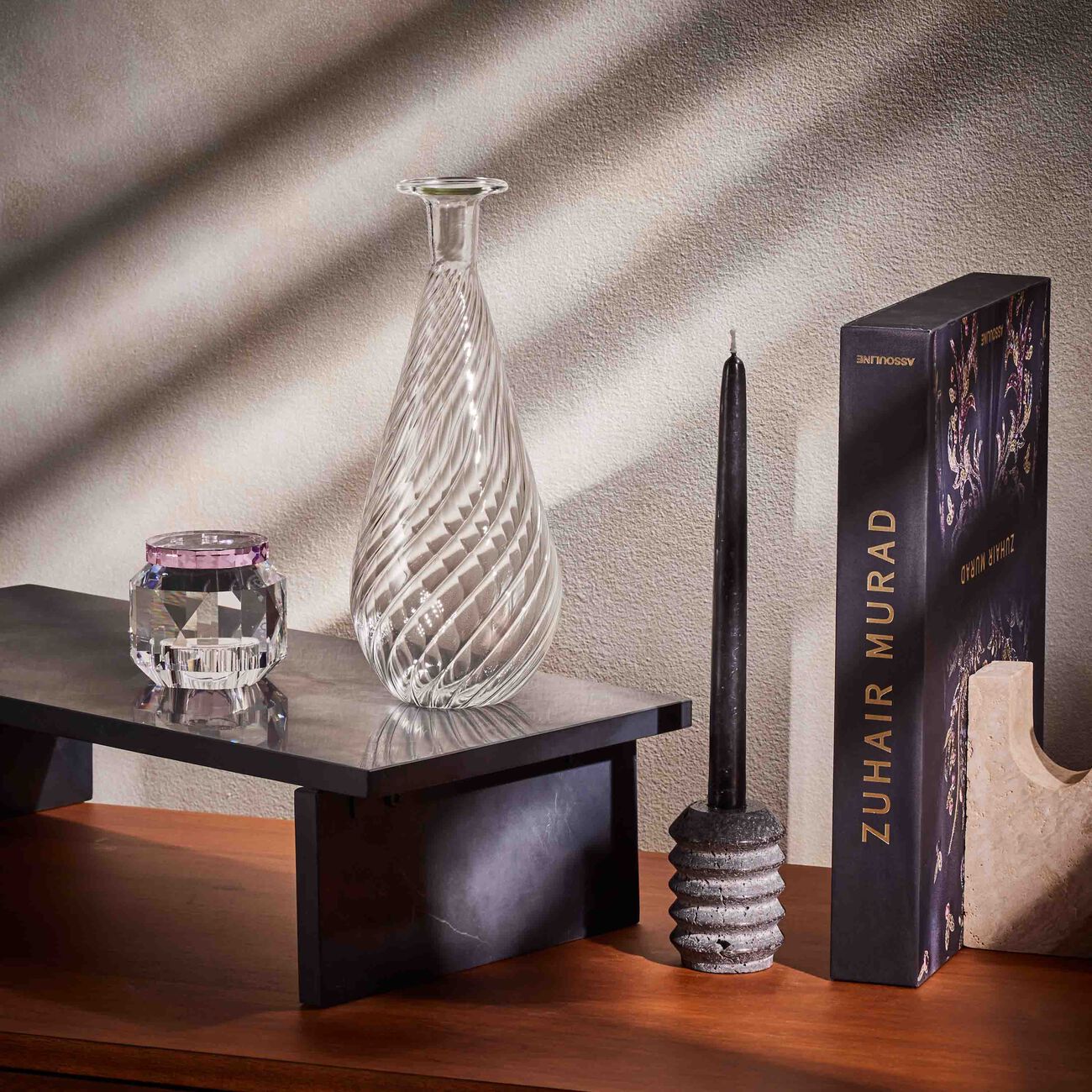 Texas Crystal Tea Light Holder Pink reflections copenhagen texas crystal tea light holder pink