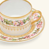 Botanique Tea Cup & Saucer Gold bernardaud botanique tea cup saucer gold