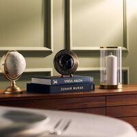 Modern Hurricane Candle Holder Gold ralph lauren home modern hurricane candle holder gold