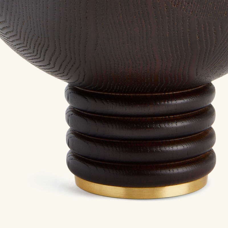 لوبجيه قطعة ديكور مركزية ألهامبرا صغيرة باللون البني