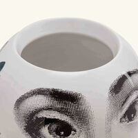 fornasetti farfalle vase medium white