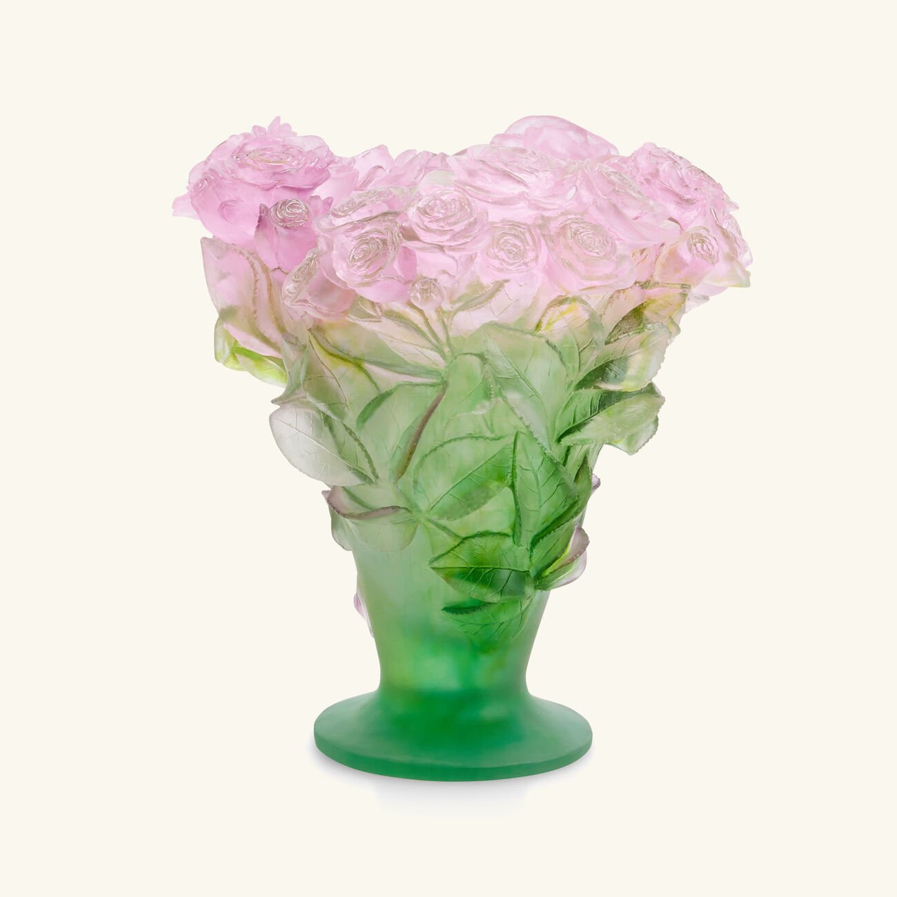 Roses Vase Medium Pink daum roses vase medium pink
