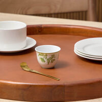 bernardaud albertine oriental cups green set of 2