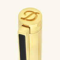 st dupont classique ballpoint pen black