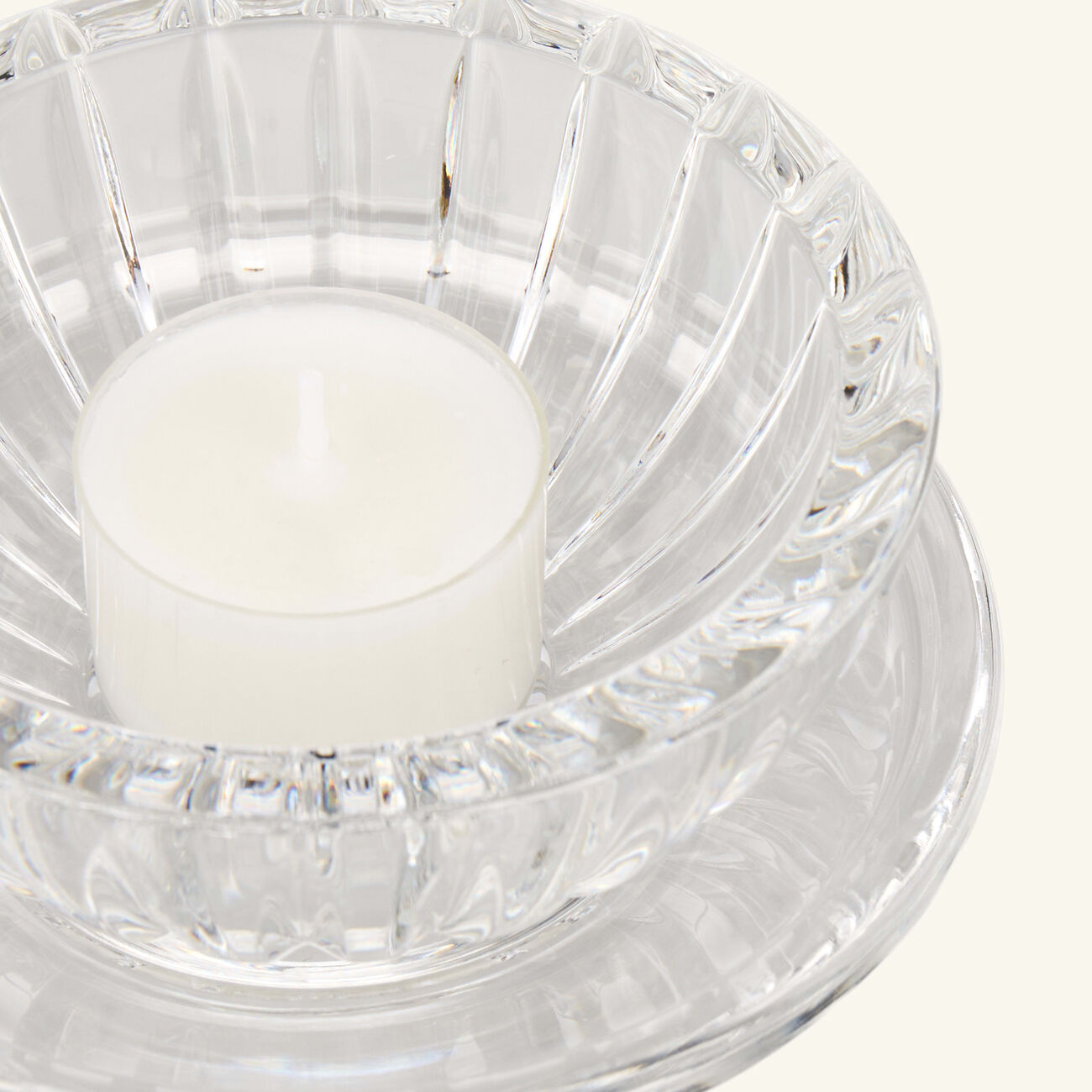 Lotus Candle Holder Clear mario cioni c lotus candle holder clear