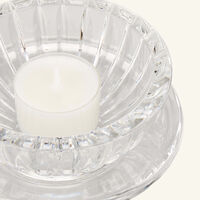 Lotus Candle Holder Clear mario cioni c lotus candle holder clear
