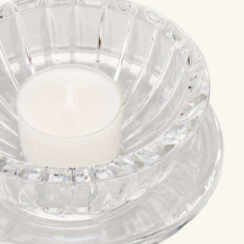 Lotus Candle Holder Clear mario cioni c lotus candle holder clear